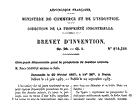 Premi�re page du brevet 819296